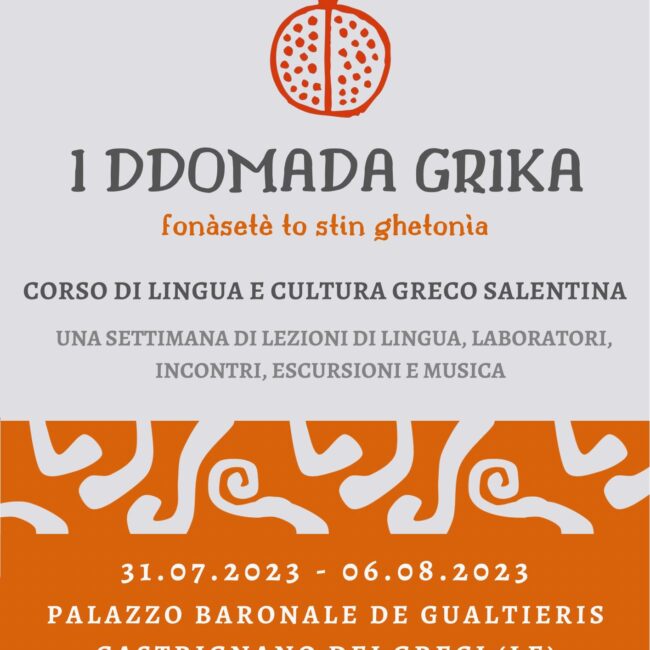 I ddomada grika – La settimana grika