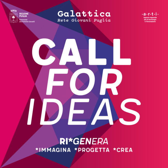 Open Call: Rigenera “Immagina – Progetta – Crea”
