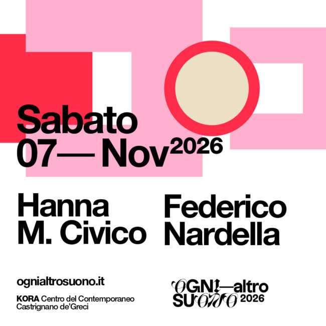 Ogni Altro Suono: Hanna M. Civico / Federico Nardella